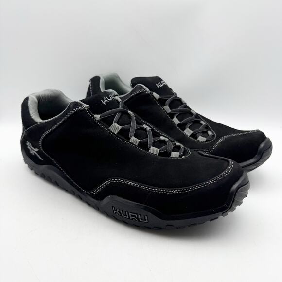 Kuru Mens Chicane Low Hiking Sneakers US 12 Wide EU 46 Black GUC main image 9